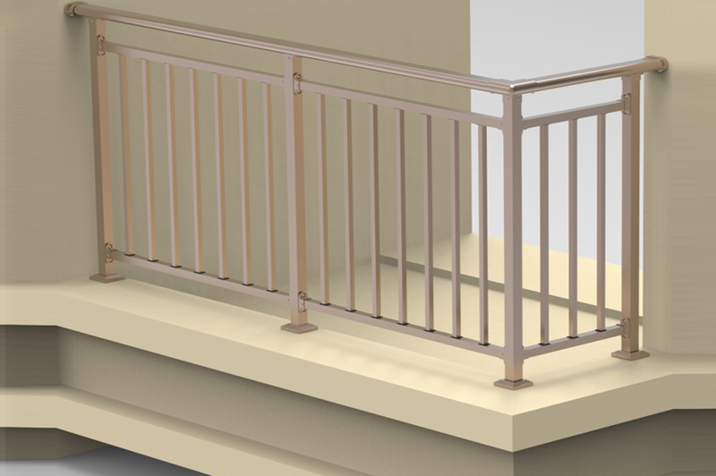 ZINC STEEL COMPOSITE RAILING